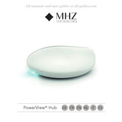 MHZ PowerView Hub Mode D'emploi