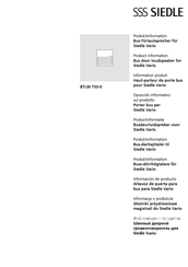 SSS Siedle BTLM 750-0 Information Produit