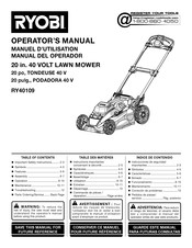 Hart RY40109 Manuel D'utilisation