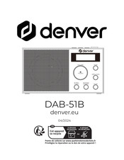 Denver DAB-51B Mode D'emploi