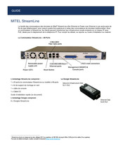 Mitel StreamLine Série Guide