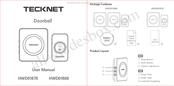 Tecknet HWD01878 Mode D'emploi