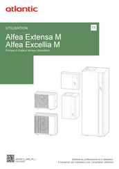 Atlantic Alfea Excellia M Serie Utilisation