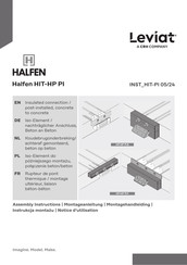 CRH Leviat Halfen HIT-HP PI Notice D'utilisation