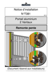 La Toulousaine 7381 Notice D'installation