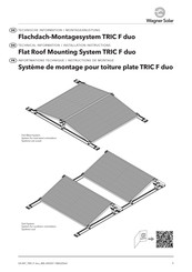 wagner solar TRIC F duo Instructions De Montage