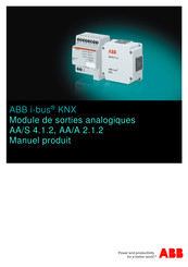 ABB i-bus KNX AA/A 2.1.2 Manuel Produit