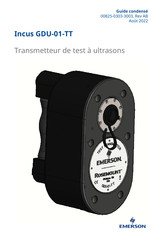 Emerson Incus GDU-01-TT Guide Condensé