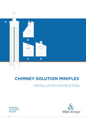 M&G CHIMNEY SOLUTION MINIFLEX Instructions D'installation