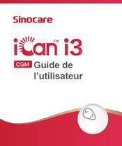 Sinocare iCan i3 Guide De L'utilisateur