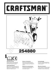 Craftsman 254880 Manuel D'instructions