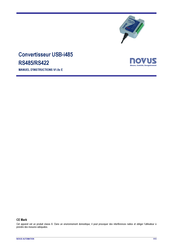 Novus USB-i485 Manuel D'instructions