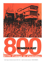 Fiat SOMECA 800 Guide D'usage