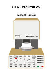 vita Vacumat 250 Mode D'emploi