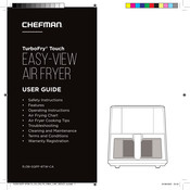 Chefman TurboFry Touch RJ38-SQPF-8TW-CA Guide De L'utilisateur