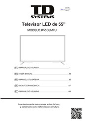 TD Systems K55DLM7U Manuel Utilisateur