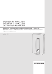 Stiebel Eltron DHA 4/8 L Utilisation Et Installation