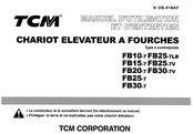 TCM FB30-7 Manuel D'utilisation Et D'entretien