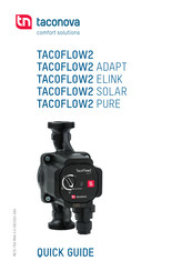 Taconova TACOFLOW2 Guide Rapide