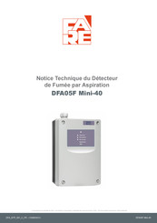 FARE DFA05F Mini-40 Notice Technique