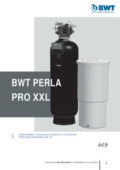 BWT PERLA PRO XXL Notice Originale