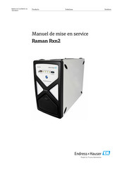 Endress+Hauser Raman Rxn2 Manuel De Mise En Service