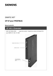 Siemens 6GK7 443-5DX04-0XE0 Manuel