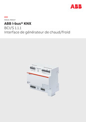 ABB BCI/S 1.1.1 Manuel Produit