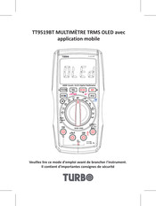 Turbo TT9519BT Mode D'emploi