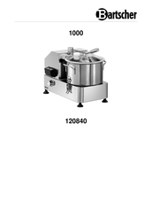 Bartscher 120840 Manuel D'utilisation Original