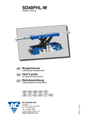 AC Hydraulic SD40PHL-W Instructions D'utilisation