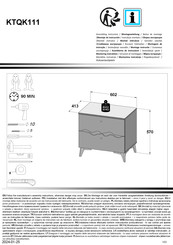 Forte KTQK111 Notice De Montage