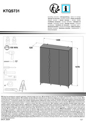 Forte KTQS731 Notice De Montage