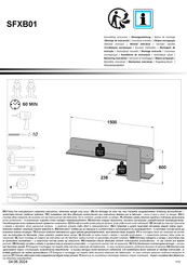 Forte SFXB01 Notice De Montage