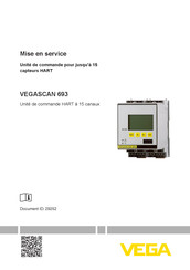 Vega VEGASCAN 693 Mise En Service