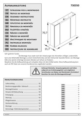 Wilhelm Schildmeyer MESA-80 730350 Notice De Montage