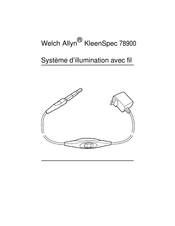 Welch Allyn KleenSpec 78900 Mode D'emploi