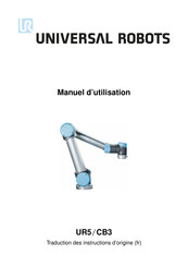 Universal Robots UR5/CB3 Manuel D'utilisation