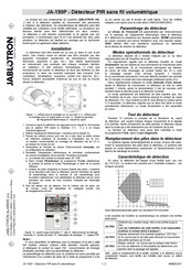 Jablotron JA-150P Mode D'emploi