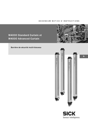 SICK M4000 Advanced Curtain Notice D'instructions