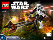 LEGO Disney STAR WARS 75532 Mode D'emploi