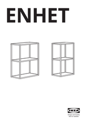 IKEA ENHET Manuel D'instructions