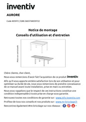 inventiv AURORE 405972 Notice De Montage