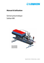 LEMKEN Solitair MR/350 Manuel D'utilisation