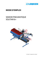 LEMKEN SOLITAIR 8+ Mode D'emploi