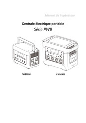 Pramac PWB2400 Manuel De L'opérateur