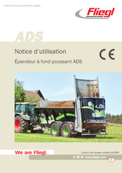 Fliegl ADS 100 Notice D'utilisation