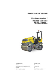 Wacker Neuson RD224e Instructions De Service