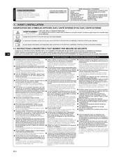 Mitsubishi Electric MUFZ-KW25VGHZ Manuel D'utilisation
