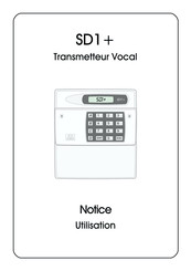 Menvier SD1+ Notice D'utilisation